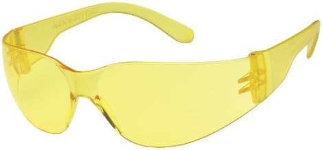 SOS Eye Guards Starlite-Large Safety Glasses (Amber)