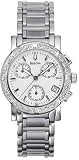 Bulova Women's 96R19 Diamond Chronograph Watch