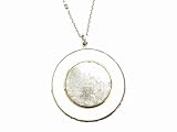 Dancing Diamond Necklace in White Gold by Moritz Glik