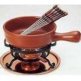 COPPER100 チーズフォンデュセット20cm T-200 1926gの画像