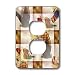 Susan Brown Designs Children Themes - Blondie - Light Switch Covers - 2 plug outlet cover