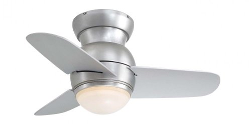 Minka-Aire F510-BS Spacesaver Brushed Steel 26