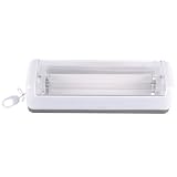 GE 52175 Fluorescent 10-1/2 inch Battery Operated Closet Light with Pull String