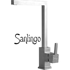 Sanlingo K�chenarmatur Sp�ltischarmatur aus Edelstahl MASSIV