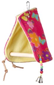 Super Bird Creations Peekaboo Perch Tent Medium Bird Toy