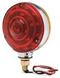 Roadpro LED 4 Double Side Light Red/Amber Carded - Roadpro RP-3802/40L