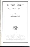 Blithe Spirit, An Improbably Farce in Three Acts
