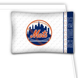Sports Coverage MLB New York Mets Sheet Set Queen