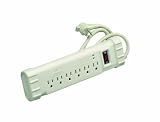Office Grade Surge Strip, 6 Outlets, 6-Foot Cord, For General Home and Office Use, S1000-PS