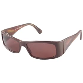 Fendi FS280 Fashion Sunglasses, Brown Horn Frame  Brown Lenses