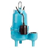 Little Giant ES50W1-10 1/2 HP, 85 GPM @ 10' - Energy Savings, Submersible, Solids Handling Pump w/ W