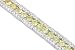 14K White Gold 6.06cttw. Yellow Sapphire Diamond Bracelet
