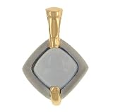 Cabachon Cut Blue Chalced Pendant