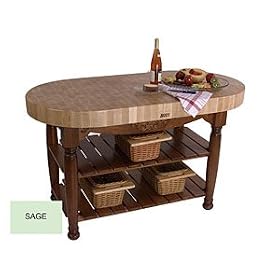 John Boos and Co. American Heritage Collection Sage Harvest Table 60x30 by John Boos