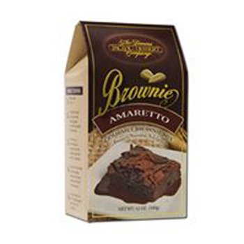 3- 12 ounce Amaretto Brownie Mix by