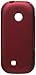 HR Wireless Rubberized Cover for LG Cosmos 2 VN251/Cosmos 3 VN251S - Retail Packaging - Red