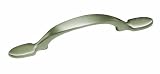 Amerock BP1908-G10 Metal Finishes Pull with 3-Inch Centers, Satin Nickel, 10-Pack