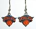 NBA Dangling Earrings - New York Knicks Logo (Quantity of 1)