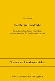 Das Burger Landrecht