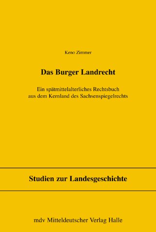 Das Burger Landrecht