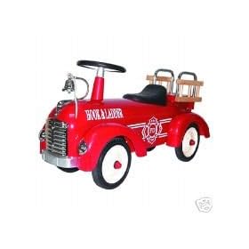 Great Gizmos Speedster Ride-On - Fire Engine