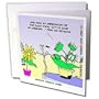Londons Times Funny Music Cartoons - Botany Comedy Clubs - Greeting Cards-12 Greeting Cards with envelopes