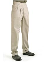 Lee Jeans Men's Wrinkle Resistant Relaxed Double Pleat Pant
