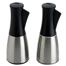 Pepper and Salt Mill Set - Stainless Steel by Chef'n