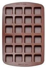 The Trusty Baker- 24 Cavity Mini Brownie Bite Size Baking Mold-NON BPA
