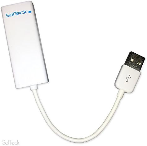 USB Network Adapter - Wired USB To Ethernet RJ45 Adapter - Integrated Fast Ethernet Speed - USB 2.0 Compatible - USB to Network - Works With: MacBook, Chromebook, Tablet PC, Windows, Mac, Linux, Android, PS3 - Money Back Guarantee -