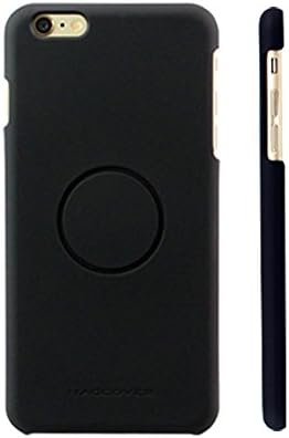 MagCover Excellent Grip Magnetic Case for iPhone 6 Plus Exact Fit, Built-in Magnetic Ring with Patented QSMS, Metal Absorption, Non-Slip, Fully Protective iPhone 6 Plus Case (Black) (Magnetic Shielding Technology)