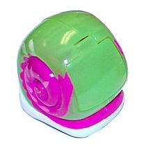 Xia-Xia Crab Shell - Pink/Green