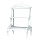 DISTRESSED WHITE MINI SHELVES