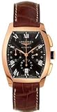 New Longines Evidenza Mens Automatic Chronograph Gold Watch L2.643.8.51.2