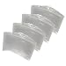 (100) Plastic Polyclear RESEALABLE Outer Sleeves for 12" Vinyl Records #12SP02RSIM - Protect the Record Jacket & Protect Against Dust!