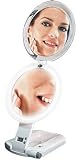 Fluorescent Lighted ULT111 Travel 10X/1X Mirror, Battery Operated Only