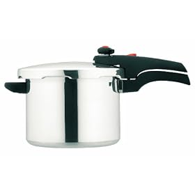 Prestige Smartplus Aluminium Pressure Cooker, 5 Litre