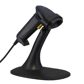 Programmable Handheld USB Laser Barcode Scanner w/stand
