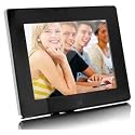 Aluratek ADMPF108F Hi-Res Digital Photo Frame With 512MB Built in Memory (Black)