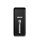 Transcend USB 3.0 Super Speed カードリーダー (SD/SDHC UHS-I/SDXC UHS-I/microSDXC UHS-I 対応) ブラック 2年保証 TS-RDF5K