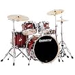 Ludwig LC345E Accent CS Custom Elite Drumset Wine Burst