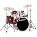 Ludwig LC345E Accent CS Custom Elite Drumset Wine Burst