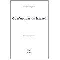 Ce n'est pas un hasard : Chronique japonaise