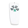 Litex RC-103 RC-103 Universal Ceiling Fan Remote Control, White
