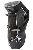Hurtta Pet Collection Winter Jacket, 33-Inch Length, 26-30-Inch Neck, 40-44-Inch Chest, Black