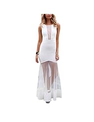 Sexy Spring 2014 Sleeveless Sheer Mesh Bodycon Dress/Club Dress/Party Dress/Mini Dress 