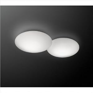 Puck Wall Fixture or Ceiling Light in White Lacquered Light Bub Type: 3 x 9Watt... by Vibia