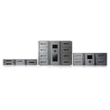 HP StorageWorks MSL2024 Ultrium 3000 - Tape library - 36 TB / 72 TB - slots: 24 - LTO Ultrium ( 1.5 TB / 3 TB ) x 1 - Ultrium 5 - max drives: 2 - SAS-2 - rack-mountable - 2U - barcode reader, encryption