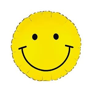 Smile Face 18" Mylar Balloon Smilie Face Happy