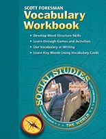 vocabulary workbook scott foresman social studies the world